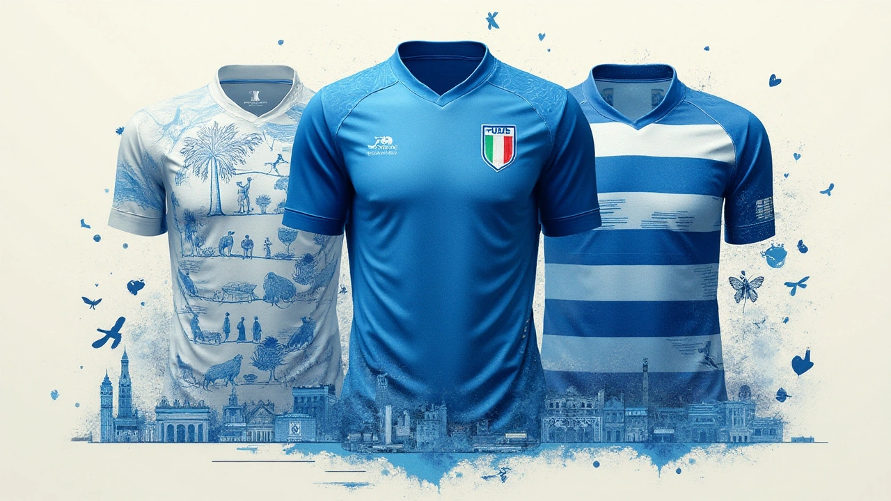 Evolution of the Italian Rugby Kit