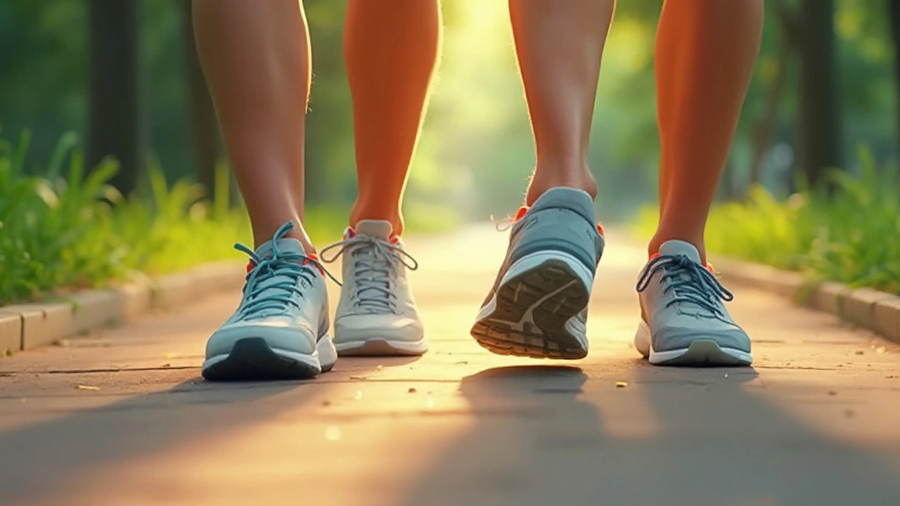 When Running Shoes Make Sense for Walking