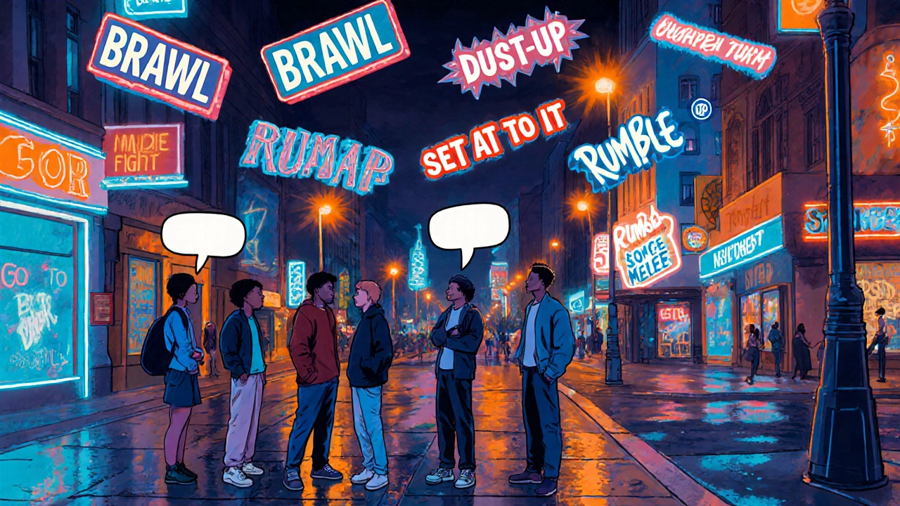 Slang Terms for a Fight: Common Words, Meanings, and Usage