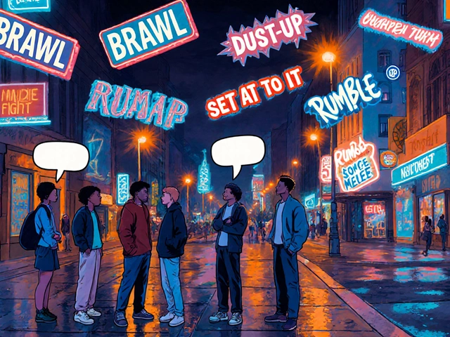 Slang Terms for a Fight: Common Words, Meanings, and Usage